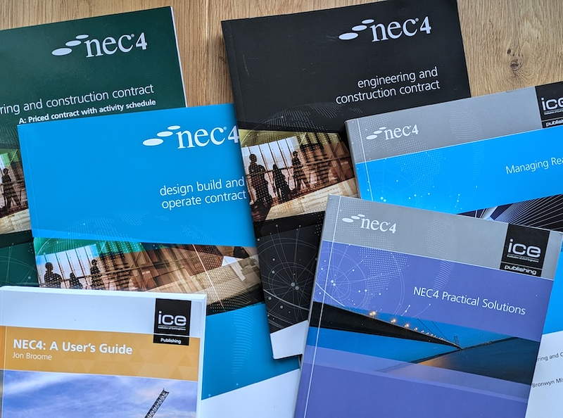 Various NEC4 contract documents